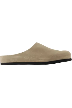 COMMON PROJECTS Buty, Mężczyzna, Beżowy, 42 EU, Zamsz, Sandały zamszowe w beżowej skórze