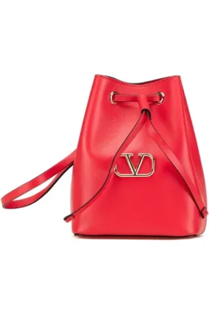 VALENTINO Pre-owned, Kobieta, Czerwony, ONE SIZE, Skóra, Pre-owned Leather pouches