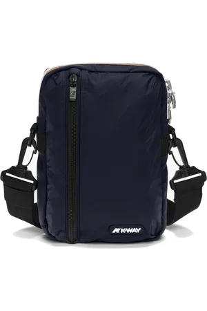 K-Way Torebki, Mężczyzna, Niebieski, ONE SIZE, Wodoodporna Unisex Torba na ramię