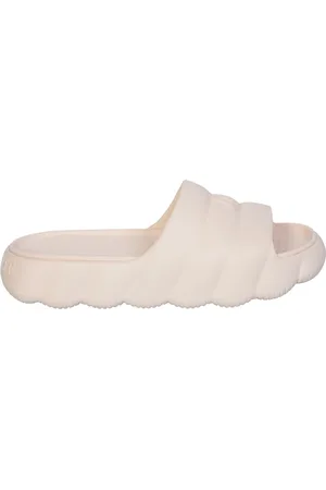 Moncler Buty, Kobieta, Beżowy, 37 EU, Beżowe Sandały Pikowane dla Kobiet