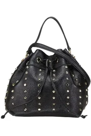 Jimmy Choo Pre-owned, Kobieta, Czarny, ONE SIZE, Skóra, Pre-owned Skórzane torebki