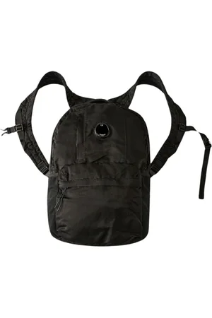 C.P. Company Torebki, unisex, Czarny, ONE SIZE, Nylon, Nylonowy Plecak z Zamknięciem na Zamek
