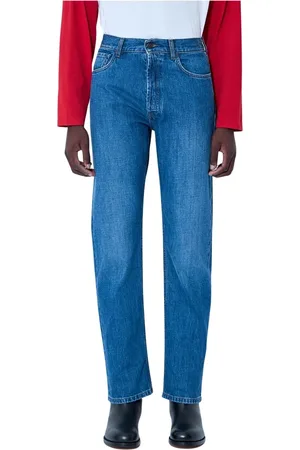 The Row Jeansy, Mężczyzna, Niebieski, W28, Denim, Jeansyy z Denimu o Średnim Stanie