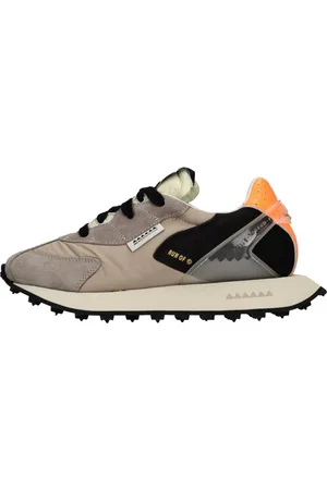 RUN OF Buty, Kobieta, Wielobarwność, 38 EU, Zamsz, Sneakers Multi Colour