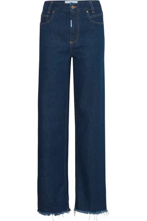 Ball Jeansy, Kobieta, Niebieski, W26 L34, Denim, Rinse Wash Straight-Leg Jeansy