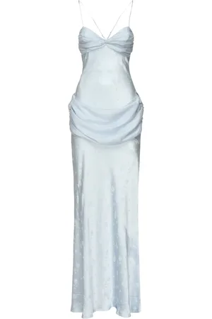 For Love & Lemons Sukienki, Kobieta, Niebieski, S, Sukienka Daisy Gown