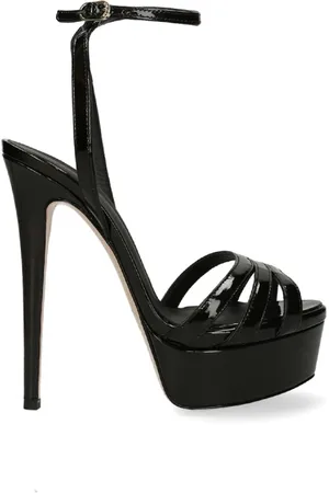 LE SILLA Buty, Kobieta, Czarny, 39 1/2 EU, Sandały