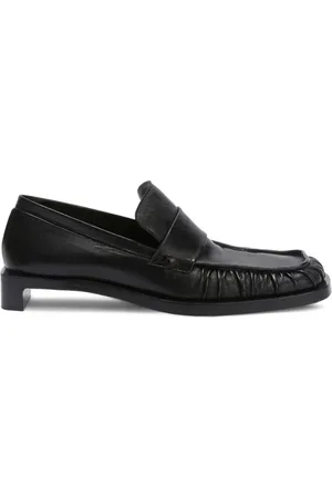 Jil Sander Buty, Kobieta, Czarny, 38 1/2 EU, Czarne Buty na Obcasie Loafer