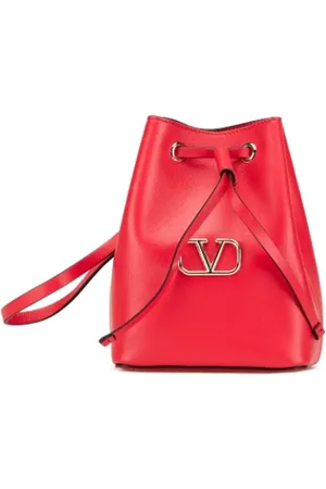 VALENTINO Pre-owned, Kobieta, Czerwony, ONE SIZE, Skóra, Pre-owned skórzane torby na ramię