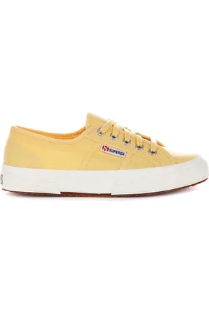 Superga Buty, Mężczyzna, Pomarańczowy, 42 1/2 EU, Brzoskwiniowo-Żółte Klasyczne Trampki z Kanwy