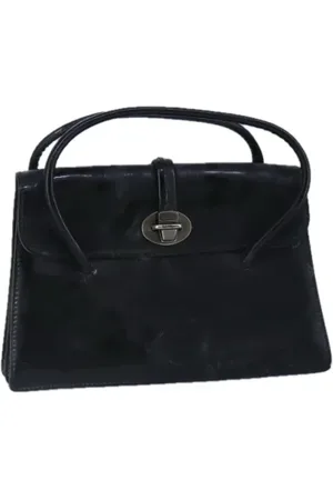 Miu Miu Pre-owned, Kobieta, Czarny, ONE SIZE, Skóra, Pre-owned Skórzane torebki