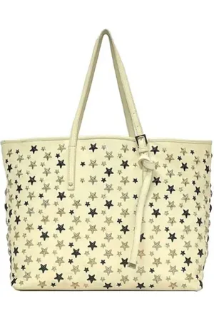 Jimmy Choo Pre-owned, Kobieta, Biały, ONE SIZE, Skóra, Pre-owned skórzane torby na ramię