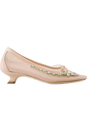Simone Rocha Buty, Kobieta, Beżowy, 36 EU, Siatkowe Buty Sądowe w Neutralnym Nude