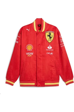 PUMA Kurtki, Mężczyzna, Czerwony, XL, Kurtka Team Varsity Czerwona