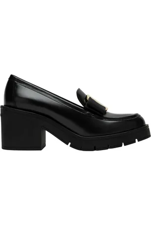 Salvatore Ferragamo Buty, Kobieta, Czarny, 35 1/2 EU, Stylowy Benilde Loafer But