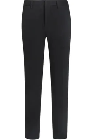 Ermenegildo Zegna Spodnie, Mężczyzna, Czarny, 2XL, Suit Trousers