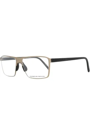 Porsche Design Akcesoria, Mężczyzna, Beżowy, ONE SIZE, Luksusowe Okulary ze Stali Nierdzewnej
