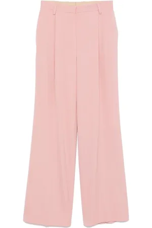 DRIES VAN NOTEN Spodnie, Kobieta, Różowy, M, Spodnie Damskie W.w. Styl