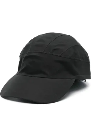 GR10K Akcesoria, Mężczyzna, Czarny, ONE SIZE, Nylon, Techniczna Czapka Rogainingowa Czarna Odporna na Wodę