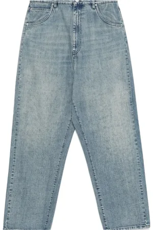 Namacheko Jeansy, Mężczyzna, Niebieski, M, Denim, Jeansyy z szerokimi nogawkami w kolorze niebieskim