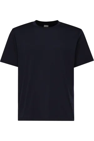 ELEVENTY Koszulki, Mężczyzna, Niebieski, S, Stylowe T-shirty i pola