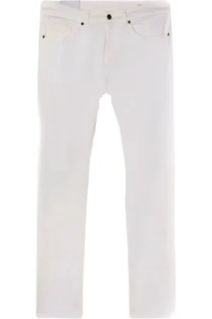 Dondup Jeansy, Mężczyzna, Biały, W36, Bawełna, Jeansyy Slim-fit