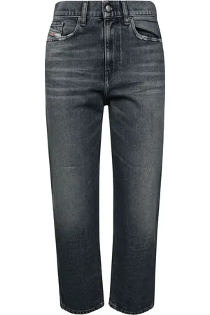 Diesel Jeansy, Kobieta, Czarny, W28, D-Air L.32 Stylowa Kurtka