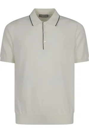 CANALI Koszulki, Mężczyzna, Biały, 3XL, Polo Shirts