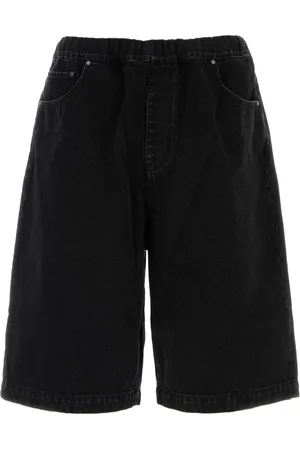 Entire Studios Szorty, Mężczyzna, Czarny, S, Denim, Czarne Denimowe Szorty Bermuda
