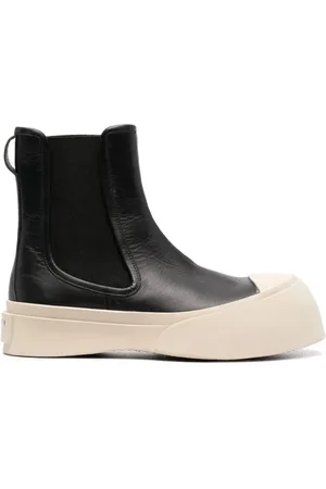 Marni Buty, Kobieta, Czarny, 37 EU, Czarne botki na kostkę dla kobiet