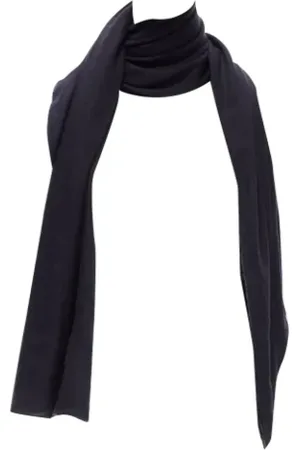 Emporio Armani Pre-owned, Kobieta, Czarny, ONE SIZE, Kaszmir, Pre-owned Cashmere scarves