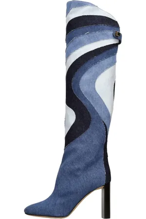 Maison Skorpios Buty, Kobieta, Niebieski, 40 EU, Denim, Buty Niebieskie