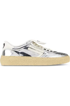 Puraai Buty, Kobieta, Szary, 40 EU, Sneakers z Wzorem Zwierzęcym