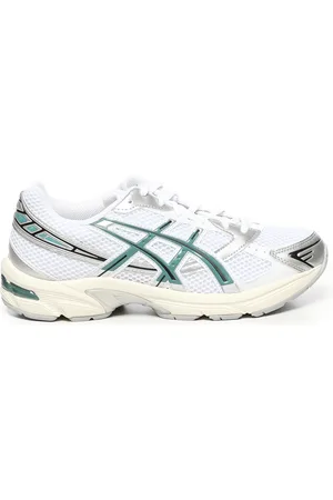Asics Buty, Mężczyzna, Biały, 40 EU, Sneakersy z kontrastującymi detalami i technologią amortyzacji Geltm