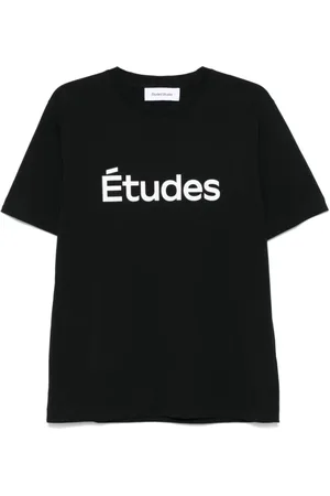 Etudes Koszulki, Mężczyzna, Czarny, S, Męski Regularny T-shirt