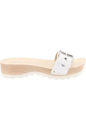 Stella McCartney Buty, Kobieta, Biały, 38 EU, Sandał Elyse - Stylowy i Wygodny