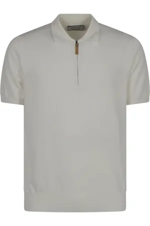 CANALI Koszulki, Mężczyzna, Biały, 4XL, Polo Shirts