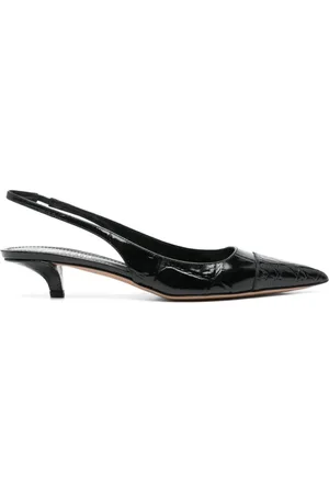 PARIS TEXAS Buty, Kobieta, Czarny, 38 EU, Czarne buty slingback dla kobiet