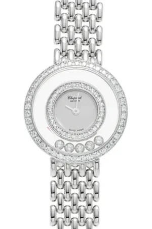 Chopard Pre-owned, Kobieta, Szary, ONE SIZE, Pre-owned White Gold watches