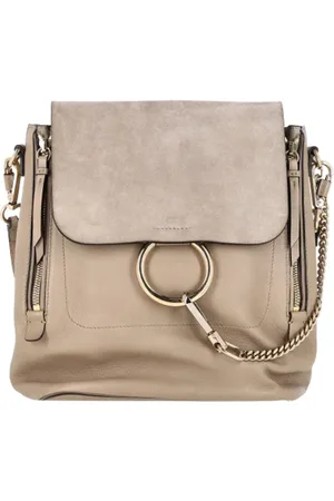 Chloé Pre-owned, Kobieta, Beżowy, ONE SIZE, Zamsz, Pre-owned Leather travel-bags