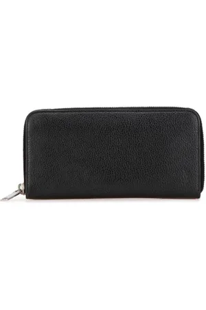 Saint Laurent Pre-owned, Kobieta, Czarny, ONE SIZE, Skóra, Pre-owned skórzane portfele