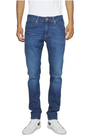 Tommy Hilfiger Jeansy, Mężczyzna, Niebieski, W31 L32, Bawełna, Scanton Slim Jeansy