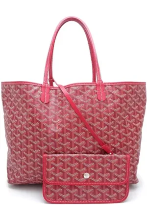 GOYARD Pre-owned, Kobieta, Czerwony, ONE SIZE, Skóra, Pre-owned Skórzane torebki