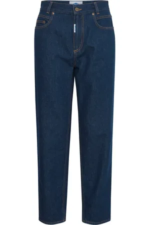 Ball Jeansy, Kobieta, Niebieski, W34 L34, Jeansyy Relaxed Fit Rinse Wash