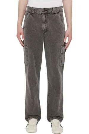 Dickies Jeansy, Mężczyzna, Szary, W31, Spodnie Cargo Newington Mężczyzna