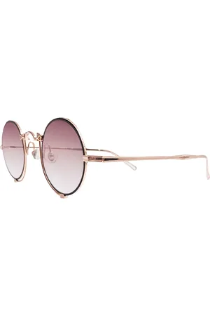 MATSUDA Akcesoria, unisex, Różowy, 45 MM, Okulary przeciwsłoneczne w kolorze różowego złota z różowym gradientem