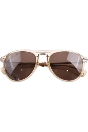 Moncler Pre-owned, Kobieta, brązowy, ONE SIZE, Pre-owned Plastic sunglasses