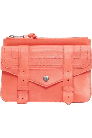 Proenza Schouler Pre-owned, Kobieta, Czerwony, ONE SIZE, Skóra, Pre-owned skórzane torby na ramię