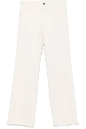 Closed Jeansy, Kobieta, Beżowy, W26, Denim, Ivory Denim Jeansy