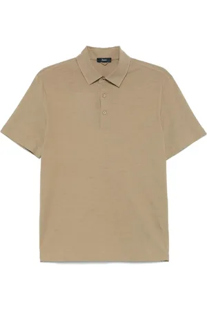 HERNO Koszulki, Mężczyzna, brązowy, 2XL, Stylowe Koszulki i Pola Tortora